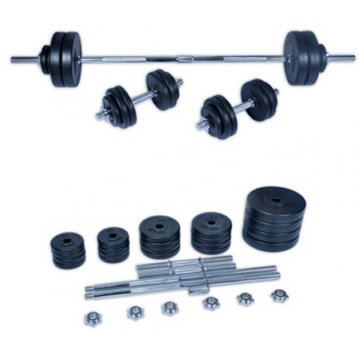 Set greutati haltera si gantere 50 kg