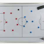 Tabla tactica magnetica fotbal 90x60cm