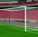 Plasa poarta fotbal 7,32 x 2,44 x 2 x 2m, 4mm alb