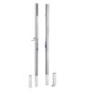 Stalpi volei aluminiu profil oval 120x100mm
