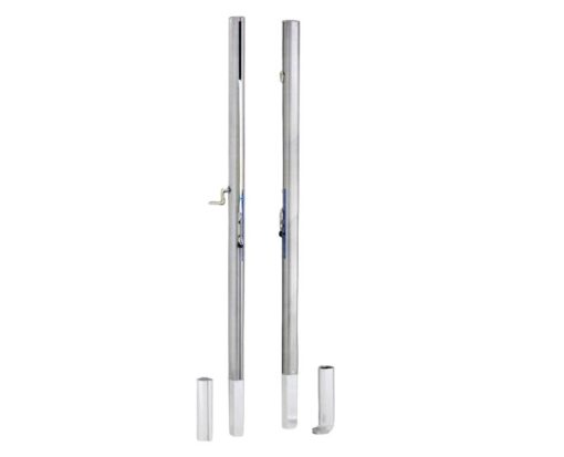 Stalpi volei aluminiu profil oval 120x100mm