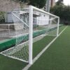 Poarta fotbal 5x2m, aluminiu 100x120mm, transportabila