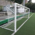 Poarta fotbal 5x2m, aluminiu 100x120mm, transportabila