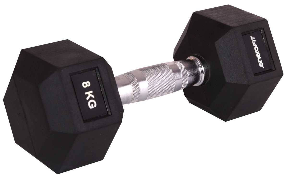 gantera hexagonala 8 kg