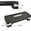 Stepper aerobic 2 trepte 68x28 cm - Enerofit
